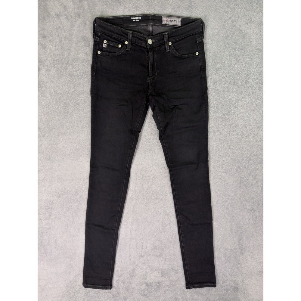 AG Adriano Golschmied‎ Jegging Jeans Womens 26R Black Super Skinny Legging Denim